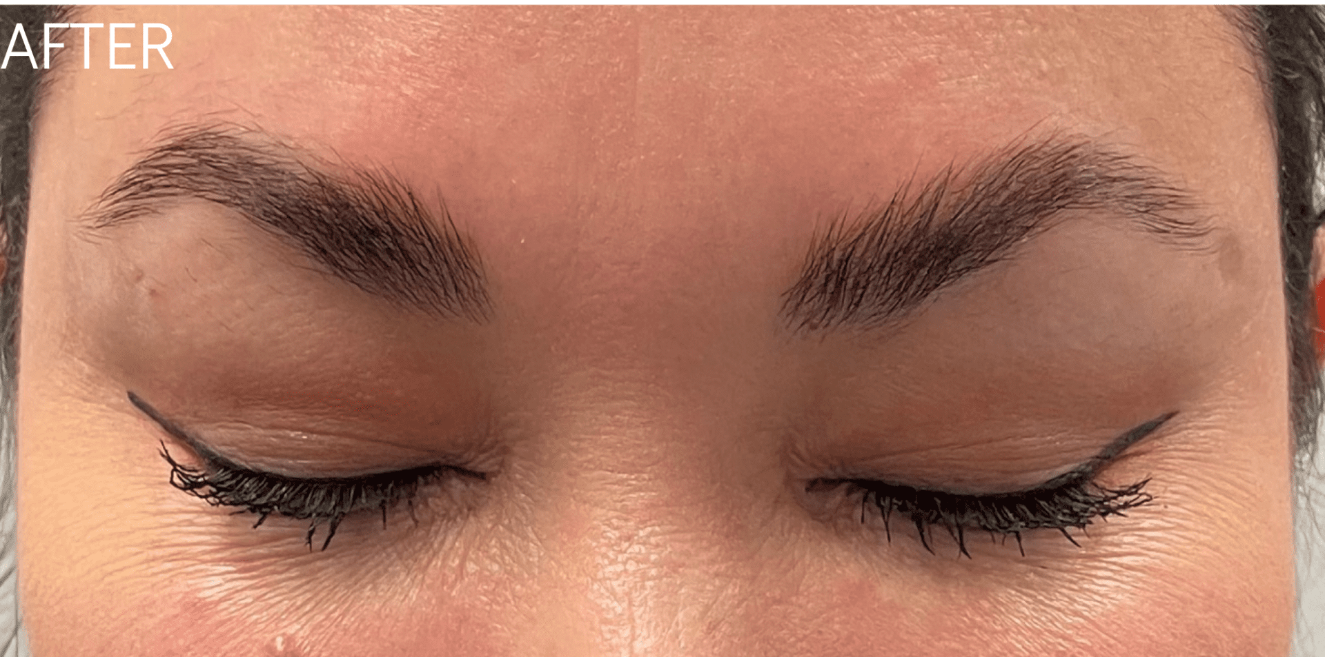 Brow Lamination After - Spa Services and Spa Treatment in Birmingham | Spa Cahaba