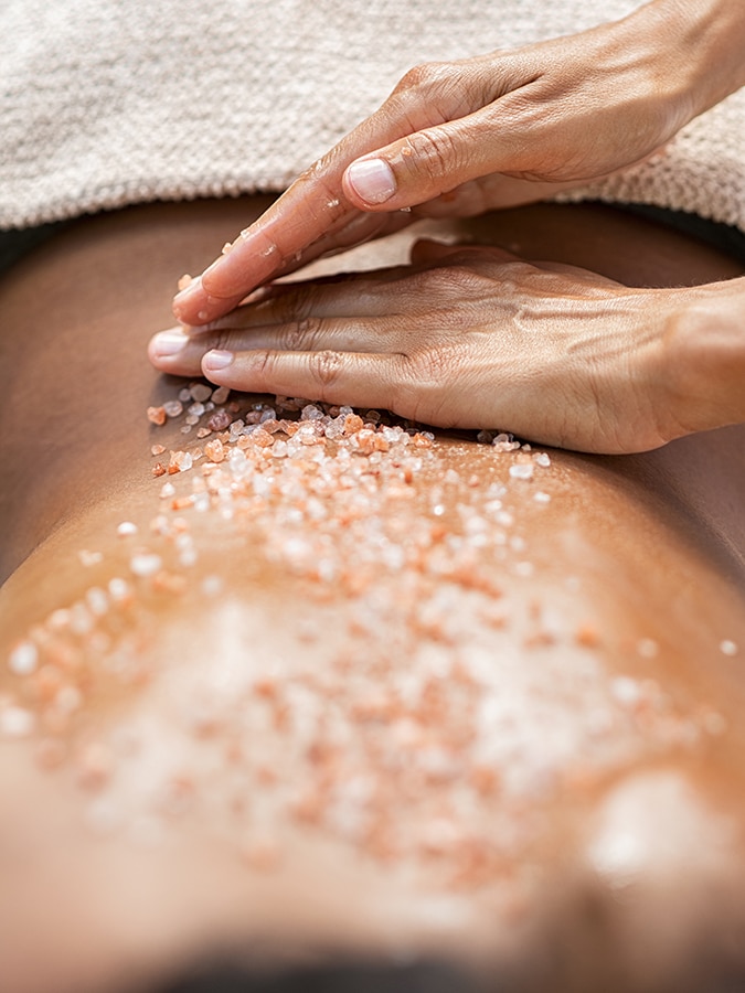 Salt Scrub Massage at Spa Cahaba
